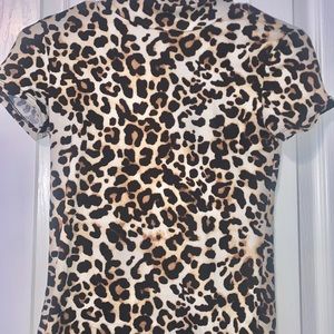 Cheetah print shirt